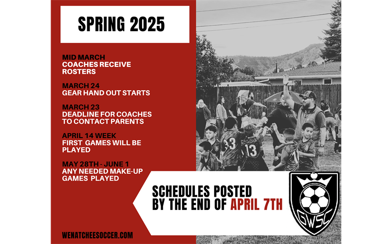 Important Spring dates