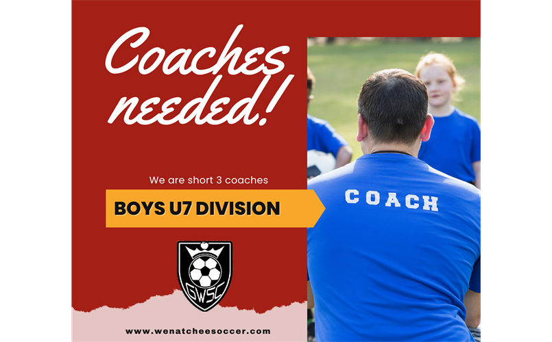 Coaches Needed!