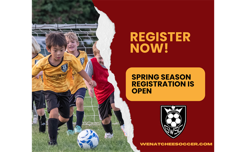 Register now for Spring 2026 Season!