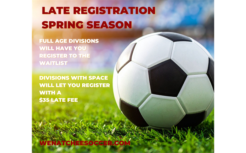 Late Registration is open