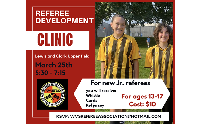 Become a Jr. Referee!