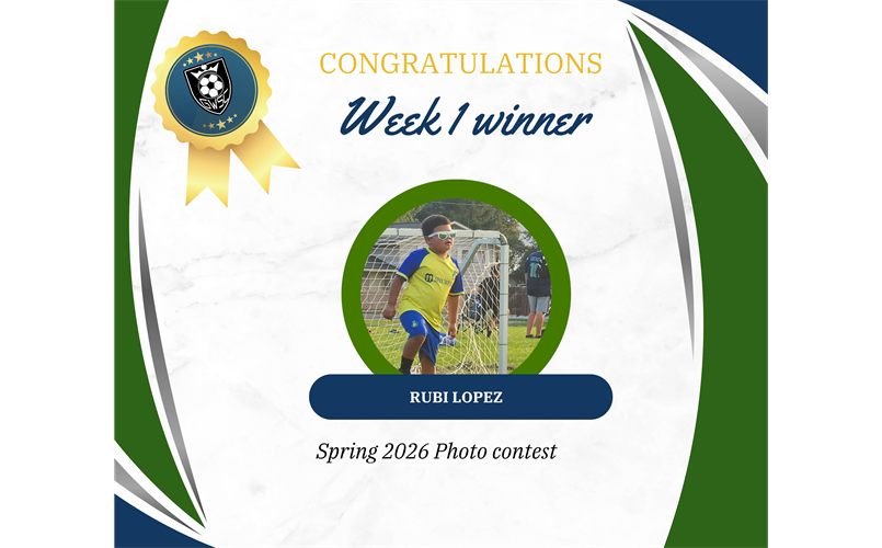 Week 1 Photo contest Winner