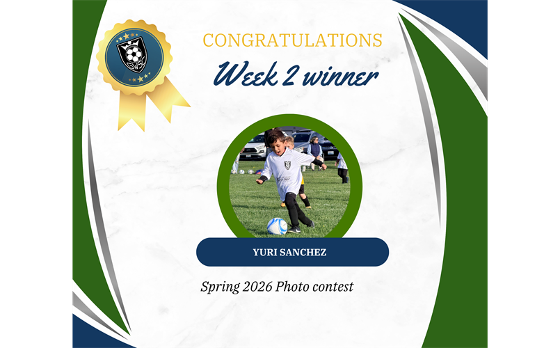 Week 2 photo contest winner