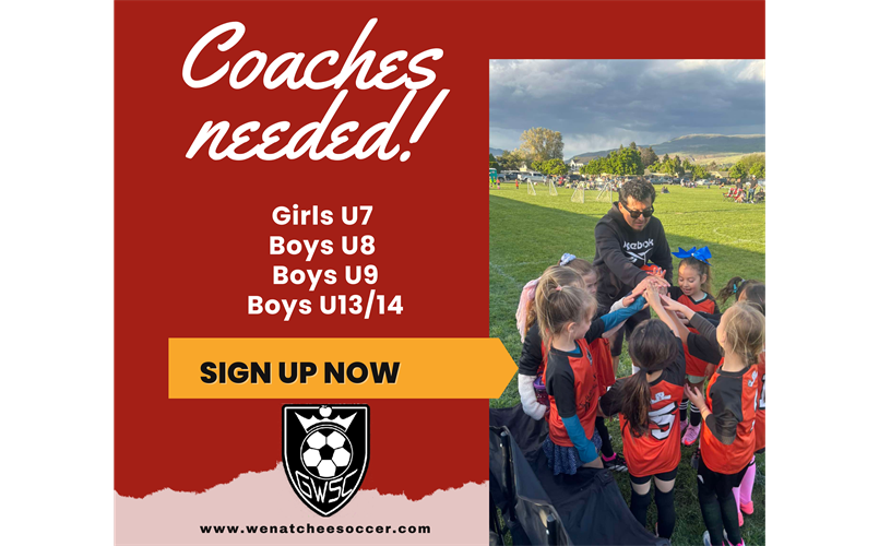 COACHES NEEDED!